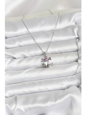 Fantastik Store 316L Çelik Zincir Gümüş Renk Chirtsmas Bell Model Yılbaşı Temalı Kadın Kolye - Lisinya