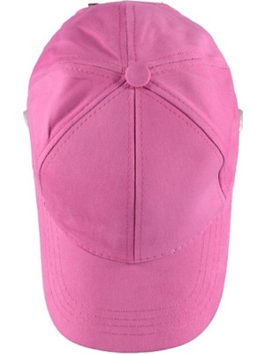 Bipamuk Kadın Kep Şapka Pudra Renk Basic Spor Günlük Ayarlanabilir Verona Soft Model