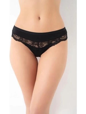 G-Box 932 Bayan Dantel Detaylı Cotton Bikini Külot