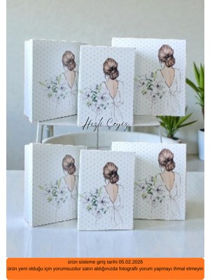 Hızlı Çeyiz Gelin Çeyiz Bohça Kutu Seti Battal Ebatlar