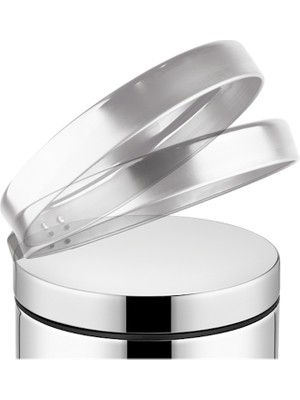 Rulopak Pedallı Paslanmaz Çöp Kovası 3 L