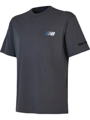 New Balance Nb Lifestyle Men Tshirt MNT1644-GRY Gri Tişört