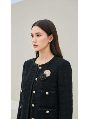 Rabiossa Kadın Buklet Ceket