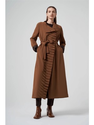 Misswhence Çıtçıtlı Pardesü Taba 36525