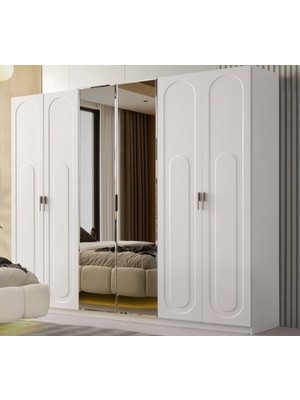 Aydınev Esinti Mdf 6 Kapılı Dolap