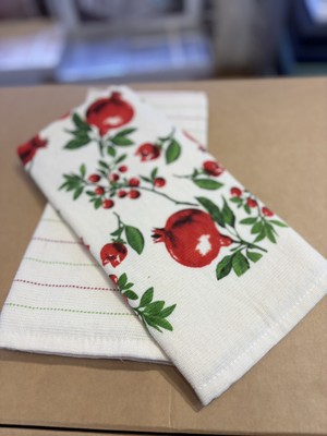 Luca Sera 2’li Nar Pamuklu 40X60 Mutfak Havlusu