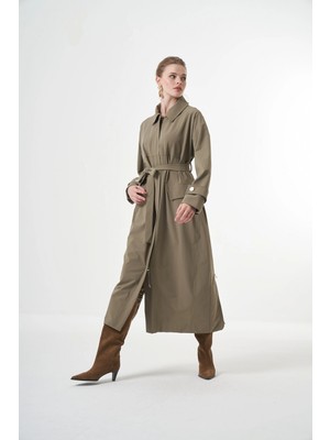 Misswhence Trençkot Yeşil 38500