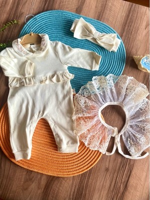 Vintage Kız Bebek Tulum