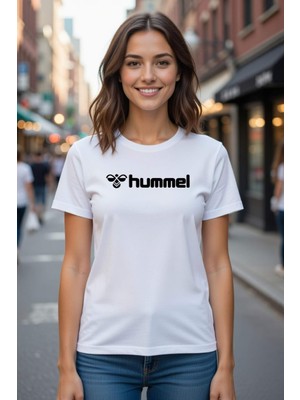 Hummel Nesle S/s 912031-9001 Beyaz Kadın T-Shirt
