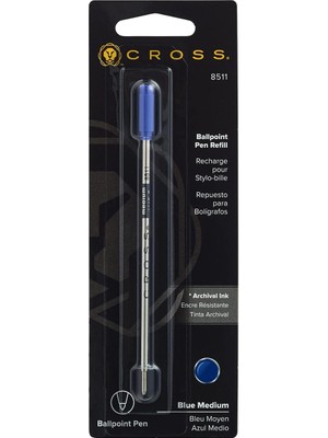 Braventa Collection Cross 8511D C1 Slim Tükenmez Refil Mavi Medium Uç