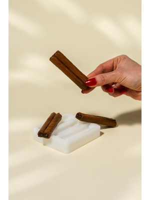 Rufus Concept Tarçın Çubuğu Üçlü Silikon Mum Kalıbı