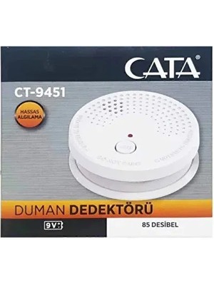 Cata CT-9451 Pilli Duman Dedektörü