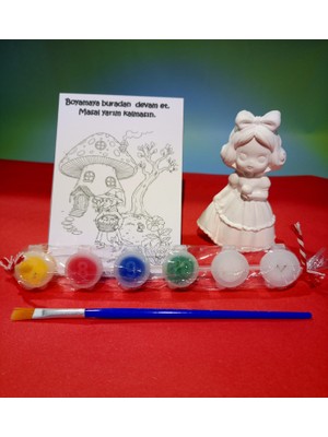 Taş Boyama Seti Prenses