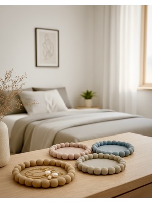 Piccomino Bubble Tray Dekoratif Takı Tablası