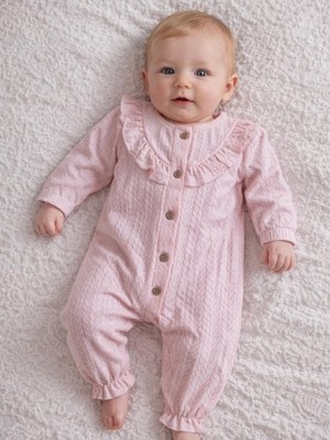 Triko Kız  Bebek Tulum