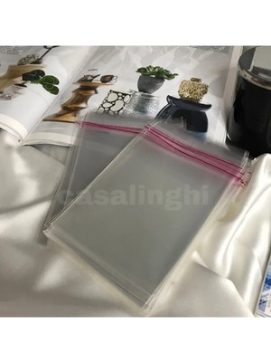 Casalinghi 10X15 cm Şeffaf Kendinden Yapışkanlı Jelatin Poşet 100 Adet Pratik Ambalaj Çözümü
