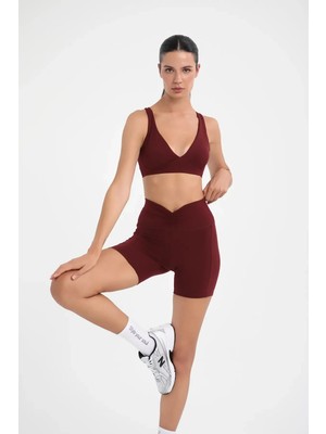 Louren W578 Önü Büzgülü Sporcu Tayt