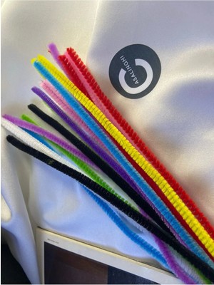 Casalinghi Şönil Pastel Renkler Karışık Renk 30 cm Okul Kurs Hobi Sanatsal Malzemeler 1 Paket