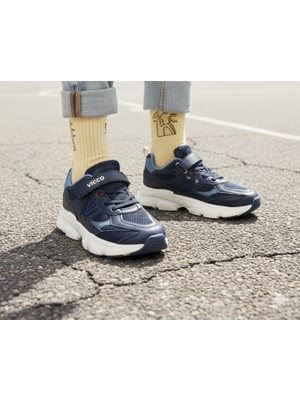 Vicco Wild Phlon Hafif Taban Cırtlı Çocuk Spor Ayakkabı Laci