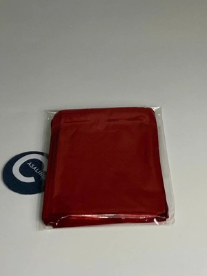Bisaccia Parlak Kırmızı Tek Renk Hediye Paketi Çok Küçük Metalize 7x9 cm - 1 Paket (100 Adet)
