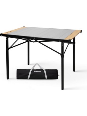 Kingcamp Granite Pro M 102X70 Katlanır Lux Kamp Masası