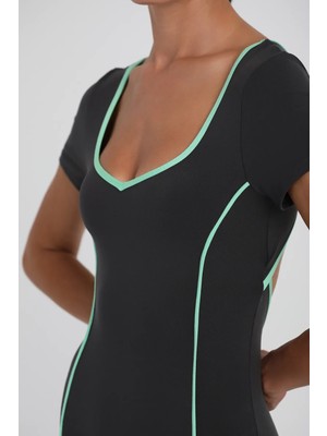 Louren W551 Biyeli Kısa Tulum