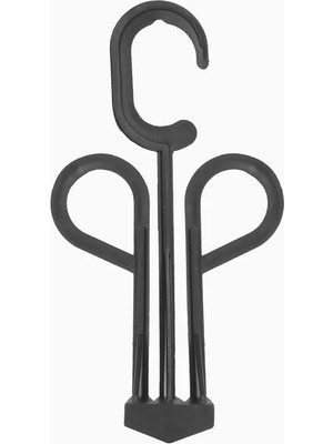 Askıcı Terlik Askısı Plastik Siyah - 100 Adet