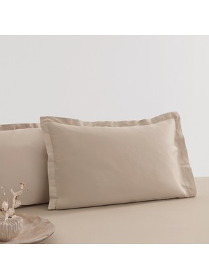 Yataş Nemty Pamuk Saten Yastık Kılıfı 2 Adet - Bej
