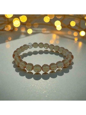 Lunel Accessory Zultanit (Diaspor) Renk Değiştiren Doğal Taş Bileklik 7 mm Faset Kesim – Premium El Yapımı