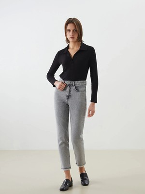 Lc Waikiki Yeni Sezon Mom Fit Kadın Jean Pantolon