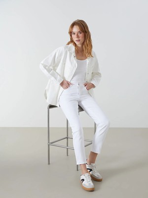 Lc Waikiki Yeni Sezon Slim Mom Kadın Jean Pantolon