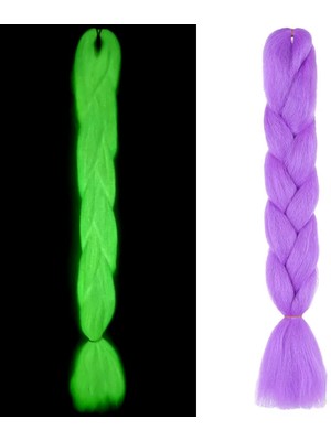 Indispensablely Fosforlu Neon Örgülük Esperer 100 Gr. / Açık Mor