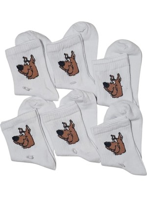 Özsa 6 Lı Bayan Pamuklu Kolej Çorap