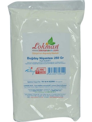 Indispensablely Buğday Nişastası 250 gr Paket
