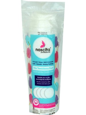 Indispensablely Yüz ve Göz Temizleme Pedi Pamuk Yuvarlak 70 Li Paket