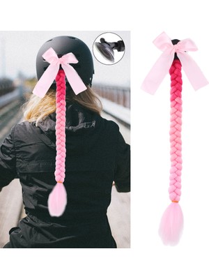 Indispensablely Motosiklet Kaskı Örgülü At Kuyruğu / ACM10