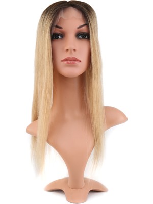 Indispensablely Ön Kısmı Ekstra Tül Koyu Kestane / Balköpüğü Ombreli Baby Taban Tepelik / 13X14CM