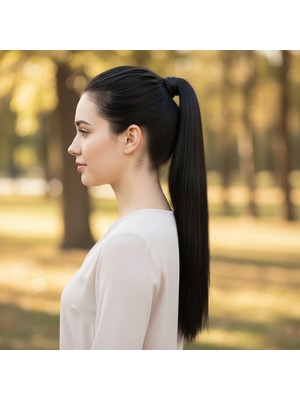 Indispensablely Fiber Sen Sihirli At Kuyruğu / Siyah