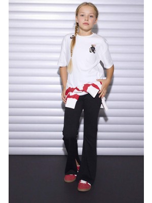 DeFacto Flare Fit Pantolon Kız Çocuk G7697A826SM