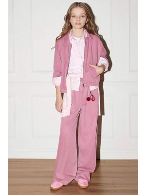 DeFacto Wide Leg Geniş Paça Tencel Pantolon Kız Çocuk G6368A826SM