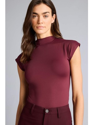 DeFacto Slim Fit Yarım Balıkçı Yaka Tişört G9197AX26SP