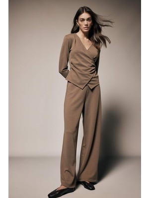 DeFacto Wide Leg Pantolon G8029AX26SP