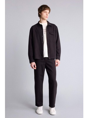 DeFacto %100 Pamuk Baggy Fit Pantolon F6129AX26SP