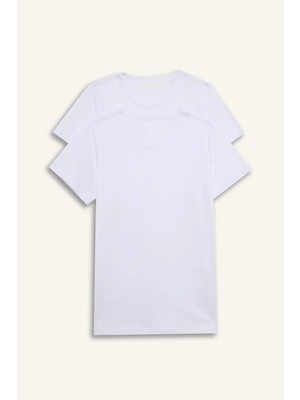 DeFacto %100 Pamuklu 2'li Atlet Erkek Çocuk G8399A826SP