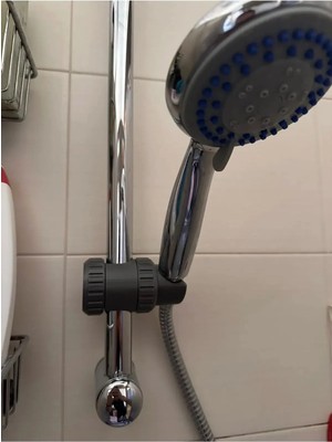 3D Snaxx Ayarlanabilir Duş Başlığı Tutucu -Universal Uyumlu Sabitleyici -Duş borusunun çapı(2 - 3) cm