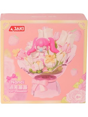 Kaia Life HK121 Jaki Çiçek Buketi 187 Parça Block Oyuncak