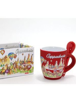 Değirmen Grup Tekli Yöresel Kahve Fincanı - Model 2