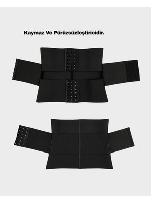 Toparlayıcı Bel Korsesi Nefes Alabilen Elastik - Lisinya