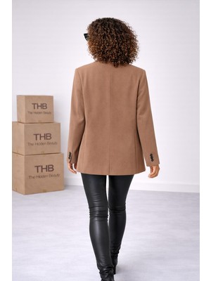 Thb.Edition Kadın Çift Düğmeli Blazer Ceket