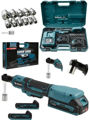 Kaia Life Yandan Sıkma Somun Işlemleri Için 21V Akülü Cırcır Anahtar